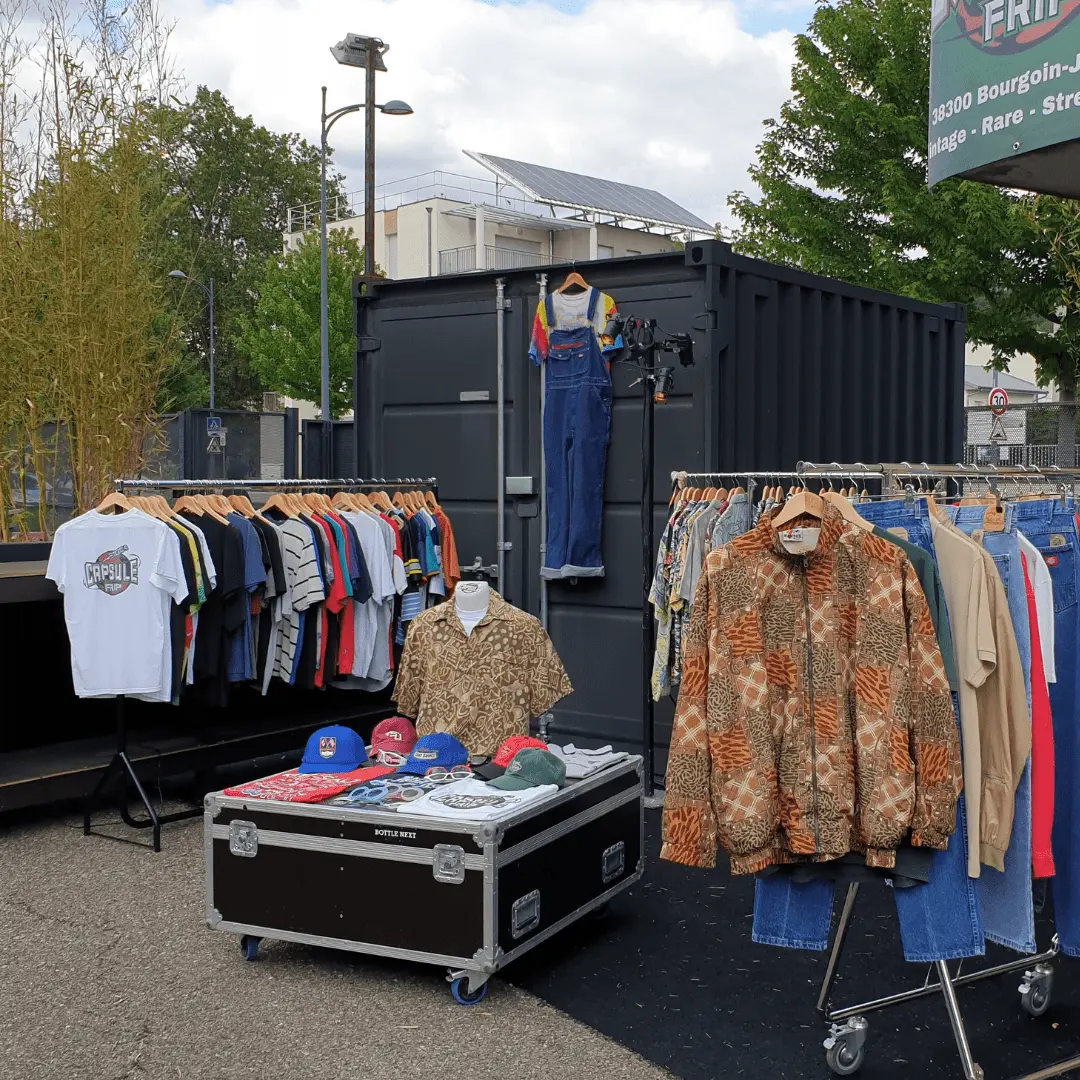 Popup Capsule Frip Vintage Store Bourgoin Jallieu Friperie Vintage Streetwear 1